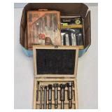 (A) Drill Bits, Router Bits & Jigsaw Blades