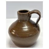 (B) Small Pottery Jug 4ï¿½ Tall Artist Signed