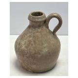 (B) Artist Signed Small Pottery Jug 5ï¿½ Tall
