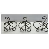 (B) 3 Pc Flower Pot Holders