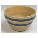 (C) Early Yellow Ware 7ï¿½ Stoneware Bowl Beehive