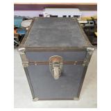 Grey Mini Storage Trunk 21ï¿½"L 15ï¿½"W 16"H
