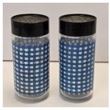 (G) Salt & Pepper Shakers As Pictured- Blue &