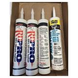 (G) 4 Tubes of Silicone