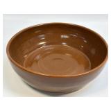 (B) Handmade Pottery Bowl Swirl Design Signed