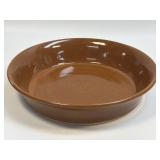 (B) Handmade Pottery Pie Plate Signed