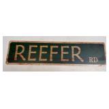 (E) Vinyl Sign Reeder Rd 4ï¿½ X 15.75ï¿½