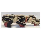 (G) Vintage Fisher Price #180 Dalmatian Pull Toy