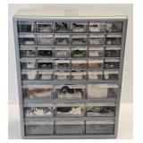 (E) 39 Drawer Storage Cabinet w/ Contents