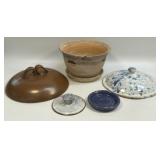 (B) 5 Pc Assorted Pottery As Pictured