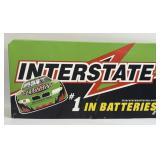 (E) Metal Display Topper Sign Interstate