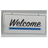 (E) Vinyl Sign Welcome/Thank You Come Again 5ï¿½ X