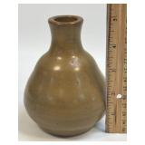 (C) Handmade Pottery Vase Signed