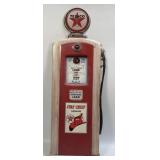 (E) Metal Sign Texaco Fire Chief Gasoline 8.5ï¿½ X