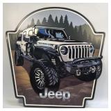 (E) Metal Sign Jeep Rubicon 23ï¿½ X 23ï¿½