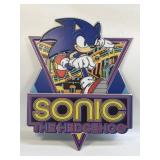 (E) Metal Sign Sonic The Hedgehog 15ï¿½ X 20ï¿½
