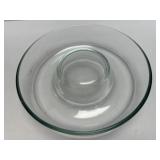 (B) Pyrex Ovenware Glass Dish 22cm Diameter