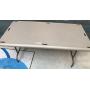 (UPST. #59) FOLDING UTILITY TABLE