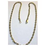 14KT YELLOW GOLD 10.30 GRS 15 INCH CHAIN