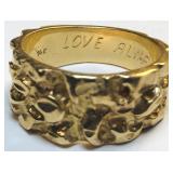 14KT YELLOW GOLD RING 7.80 GRS GRS