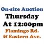 WELCOME TO OUR THURSDAY ONLINE PUBLIC AUCTION