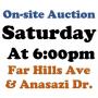WELCOME TO OUR MONDAY@6:00pm ONLINE PUBLIC AUCTION