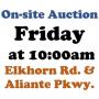 WELCOME TO OUR FRIDAY@12pm ONLINE PUBLIC AUCTION