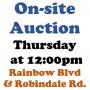 WELCOME TO OUR THURS.@12pm ONLINE PUBLIC AUCTION