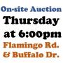 WELCOME TO OUR THURS.@6pm ONLINE PUBLIC AUCTION