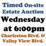 WELCOME TO OUR Wed.@6pm ONLINE PUBLIC AUCTION