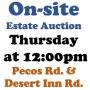 WELCOME TO OUR THURSDAY@12pm ONLINE PUBLIC AUCTION