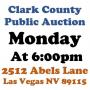 WELCOME TO OUR MONDAY ONLINE PUBLIC AUCTION