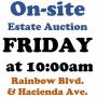 WELCOME TO OUR FRIDAY@10am ONLINE PUBLIC AUCTION
