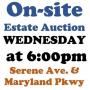 WELCOME TO OUR WEDNESDAY@6pm ONLINE PUBLIC AUCTION