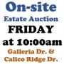 WELCOME TO OUR FRIDAY@10am ONLINE PUBLIC AUCTION