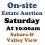 WELCOME TO OUR SAT. @10am ONLINE PUBLIC AUCTION