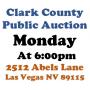 Monday@6pm - Clark County Timed Online Public Auction 10/16