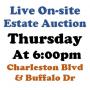 WELCOME TO OUR THURS.@6pm ONLINE PUBLIC AUCTION