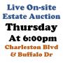 Thur@6pm - Charleston & Buffalo Estate Online Auction 10/12