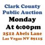 WELCOME TO OUR MONDAY ONLINE PUBLIC AUCTION
