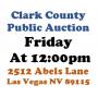 WELCOME TO OUR FRIDAY ONLINE PUBLIC AUCTION