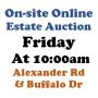 WELCOME TO OUR FRI. @10am ONLINE PUBLIC AUCTION