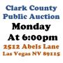 WELCOME TO OUR MON. @6pm ONLINE PUBLIC AUCTION