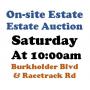 WELCOME TO OUR SAT. @10am ONLINE PUBLIC AUCTION