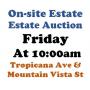 WELCOME TO OUR FRI. @10am ONLINE PUBLIC AUCTION