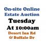 WELCOME TO OUR TUE. @10am ONLINE PUBLIC AUCTION