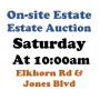 WELCOME TO OUR SAT. @10am ONLINE PUBLIC AUCTION