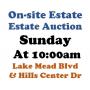 WELCOME TO OUR SUN. @10am ONLINE PUBLIC AUCTION