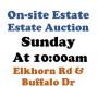 WELCOME TO OUR SUN. @10am ONLINE PUBLIC AUCTION