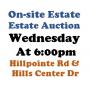 WELCOME TO OUR WED. @6pm ONLINE PUBLIC AUCTION